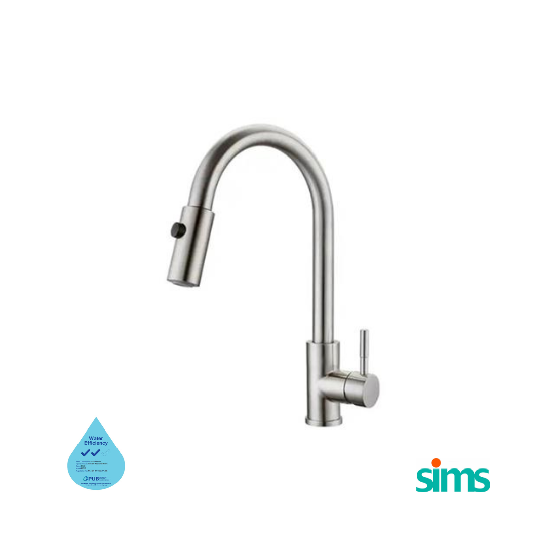 SIMS Pull Out Kitchen Sink Mixer HB-JM1305 #28515