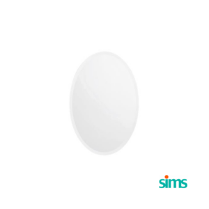 SIMS Oval Mirror with Trimming #12175